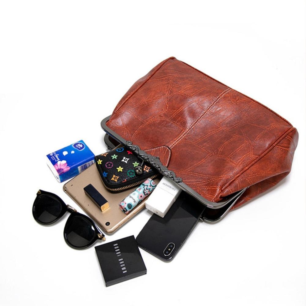 Astrid™ | Vintage Kiss-Lock håndtaske