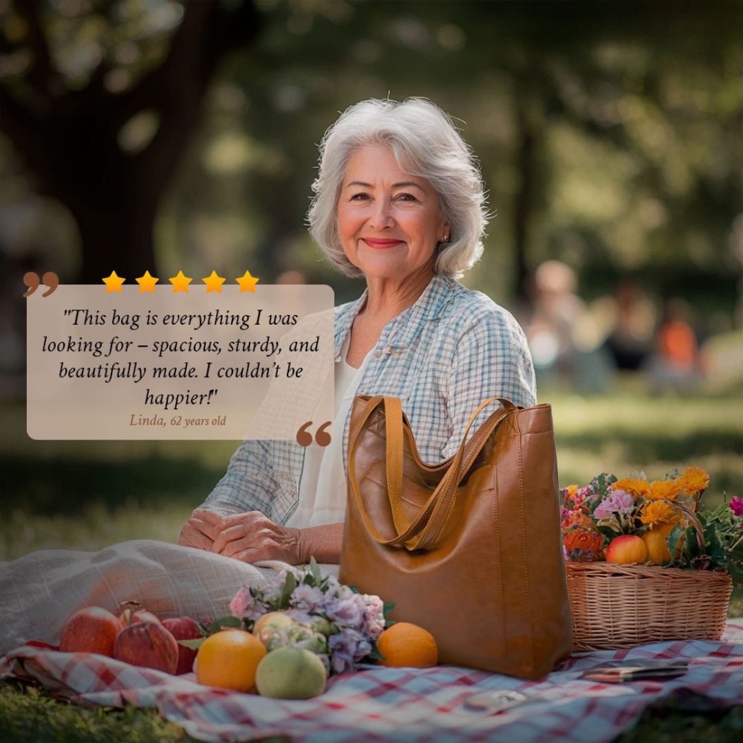 Lorena™ | Modern Chic Stylish Leather Bag