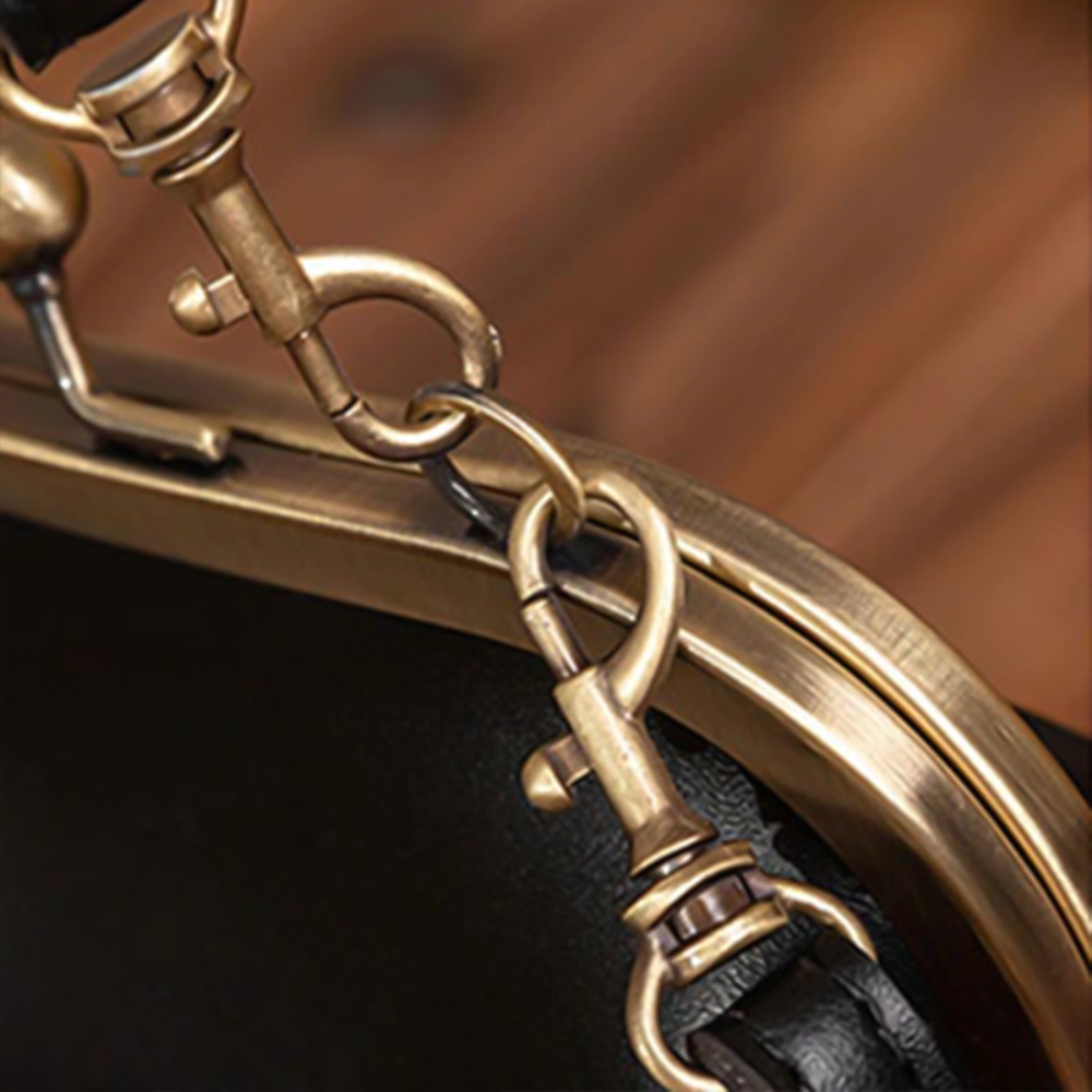 Clara™ | Vintage Kiss-Lock taske - Retro Chic Essential