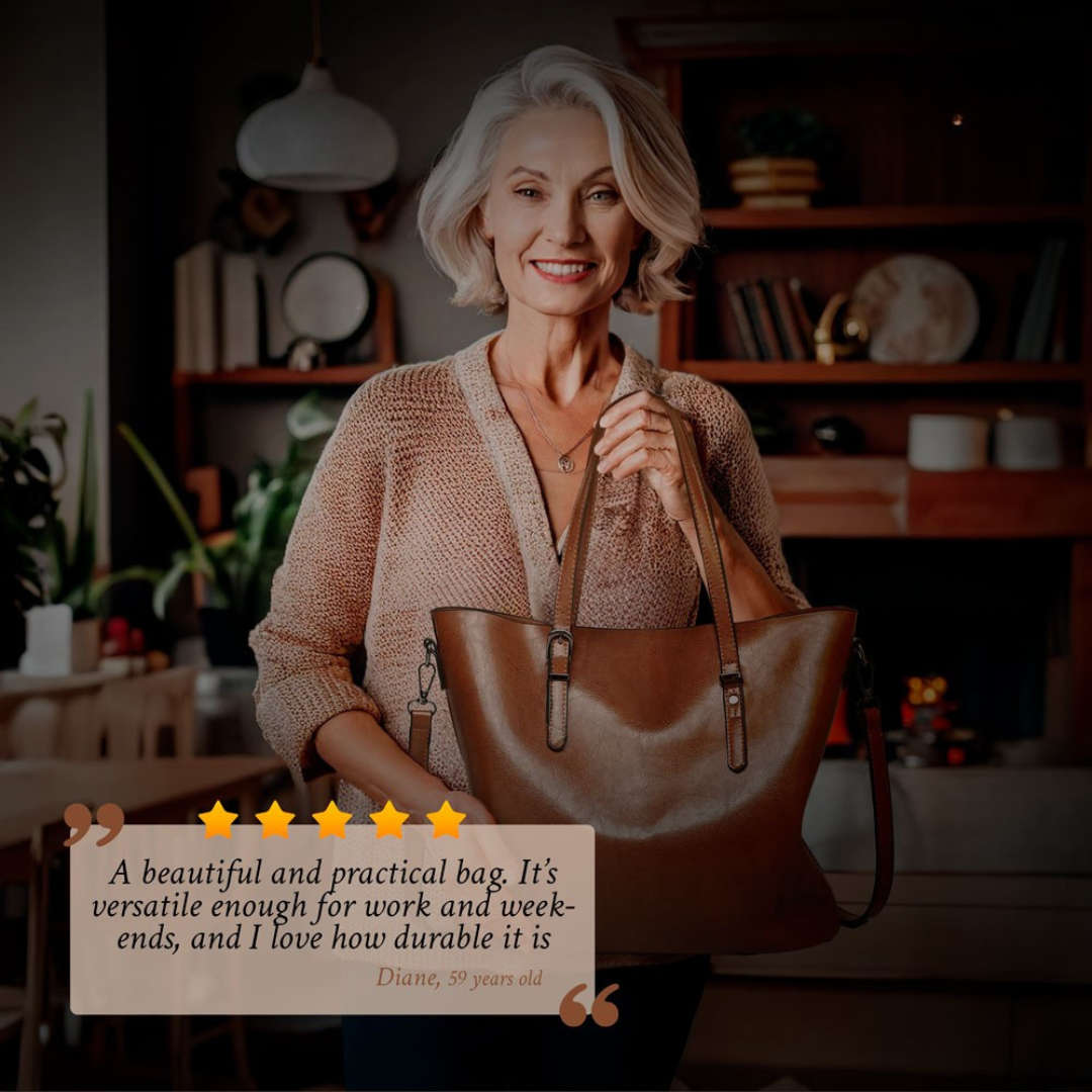 Nicole™ | Vintage skuldertaske