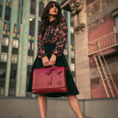 Sofie™ | Elegant taske med sløjfe