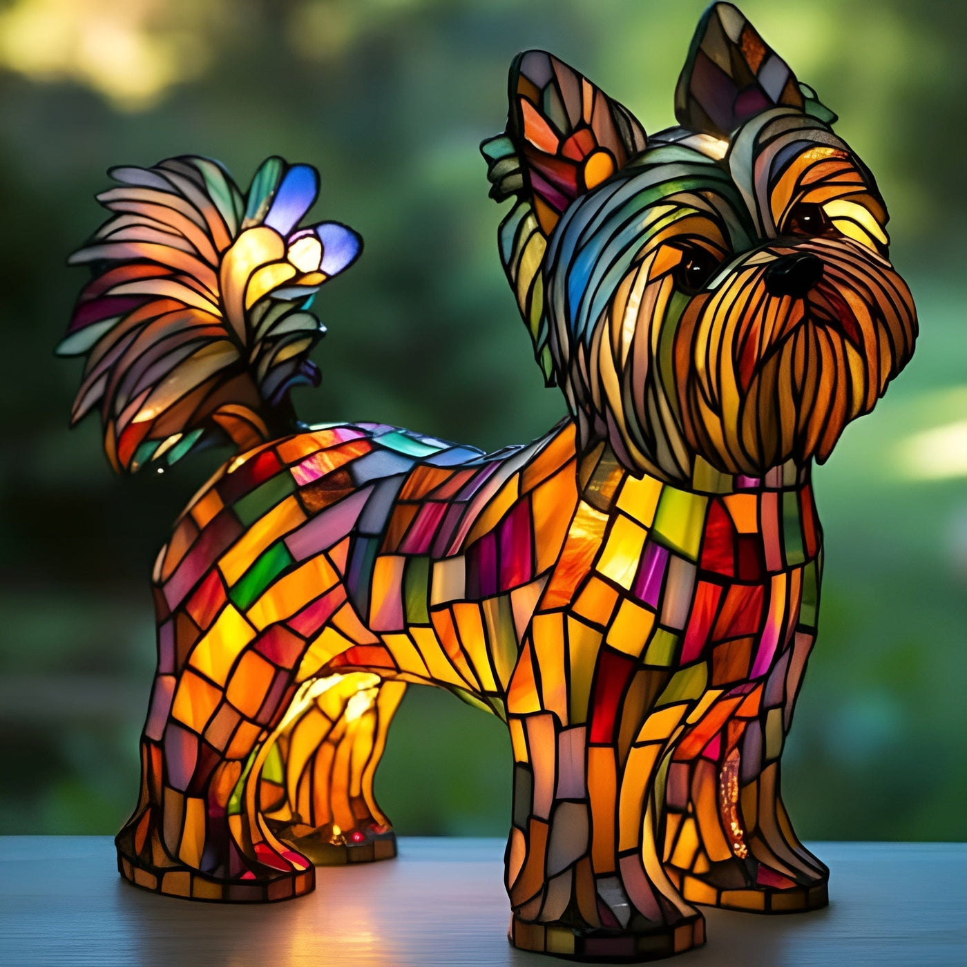 Daisy Yorkshire Terrier Glow Lampe