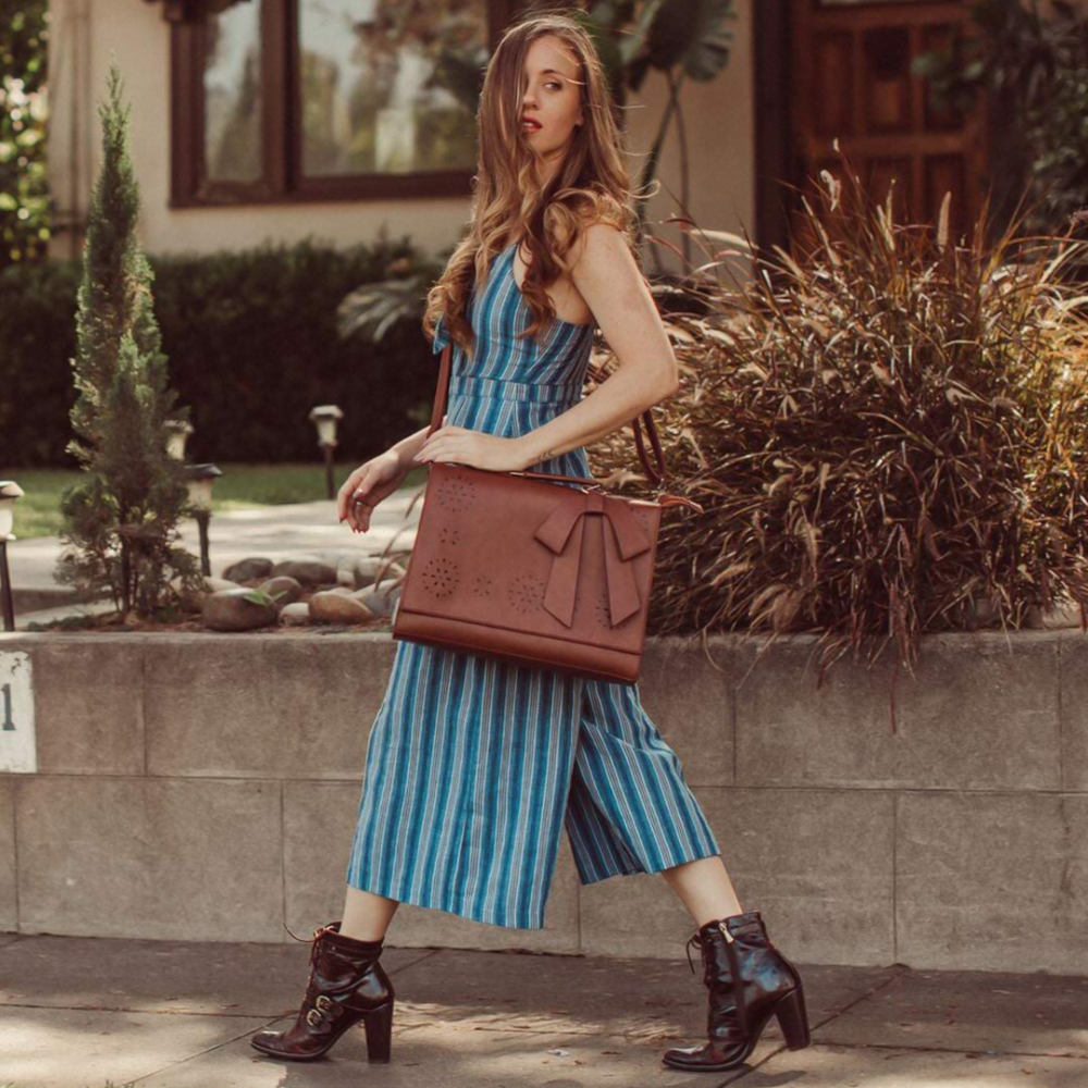 Sofie™ | Elegant taske med sløjfe