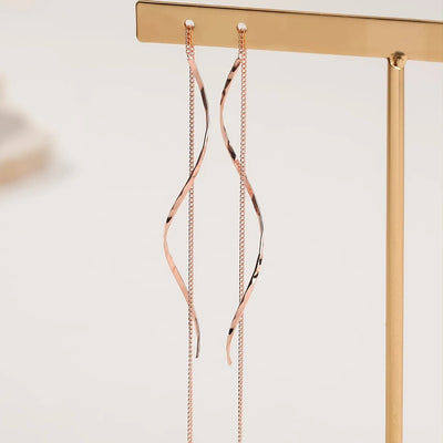 Aurora øreringe med Bølget Design