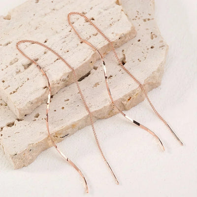 Aurora øreringe med Bølget Design