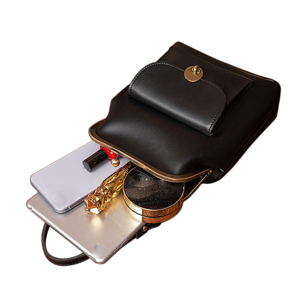 Clara™ | Vintage Kiss-Lock taske - Retro Chic Essential
