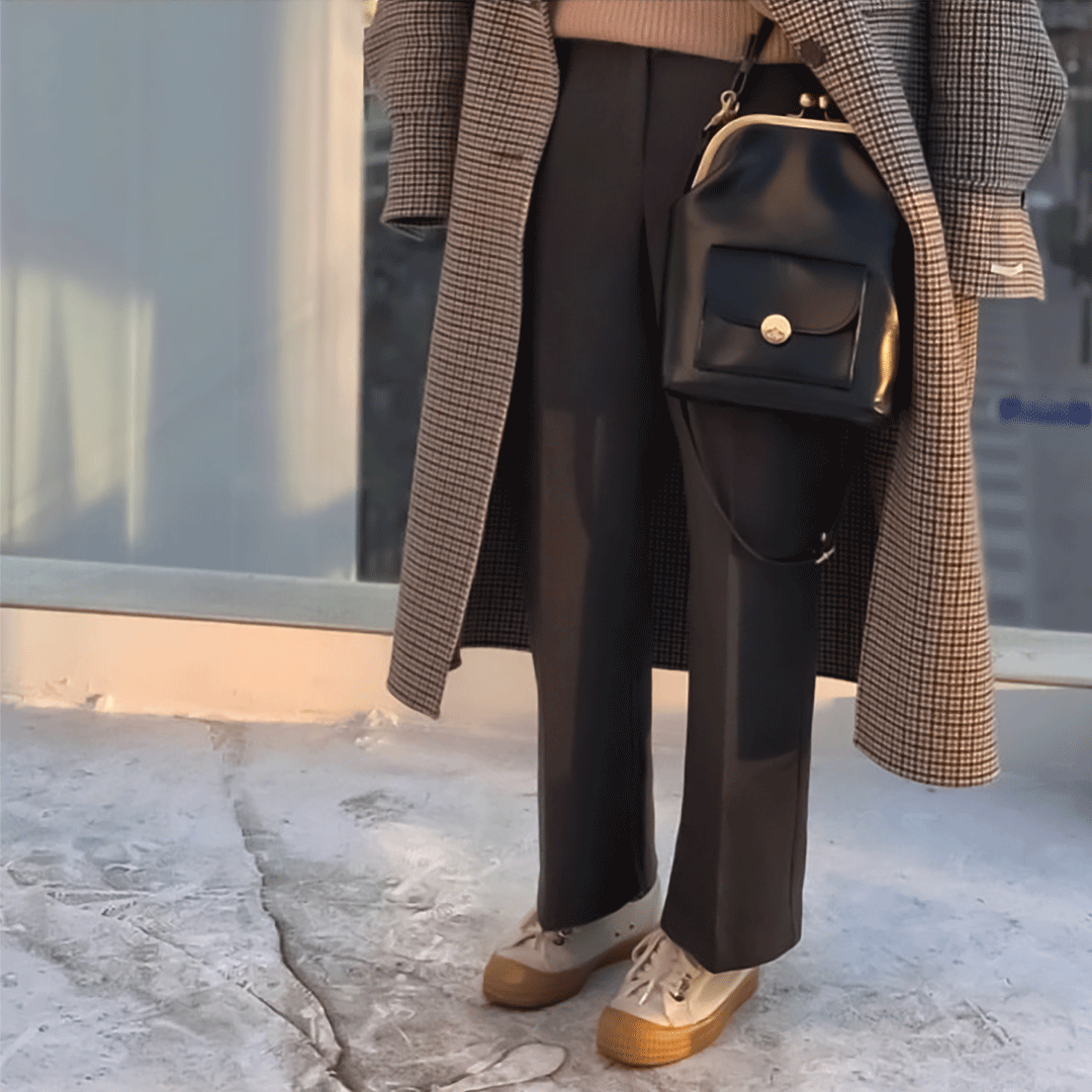 Clara™ | Vintage Kiss-Lock taske - Retro Chic Essential