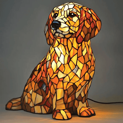 Golden Retriever vækstlampe